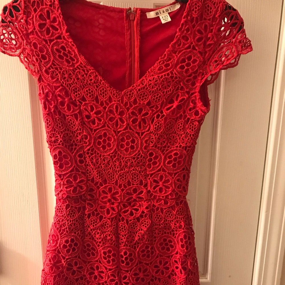 Red romper